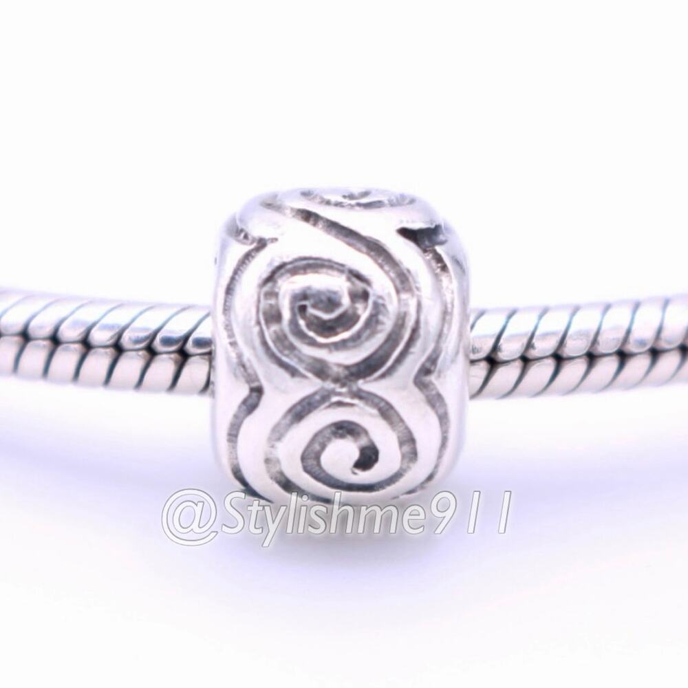 Authentic PANDORA Large Swirls Charm - 790228